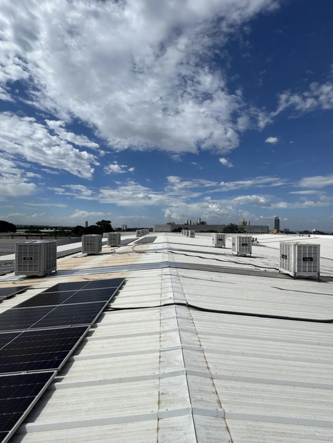 Climatização evaporativa para ambientes industriais