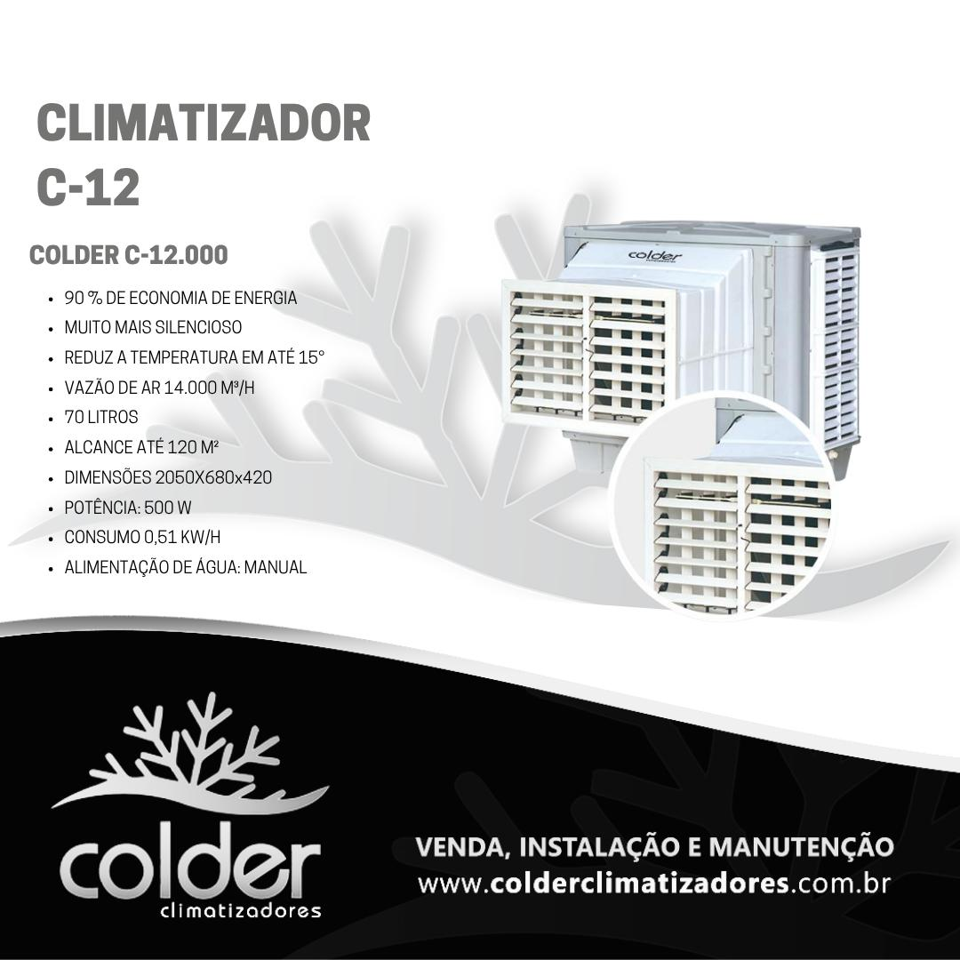 Climatizador Colder C-12.000
