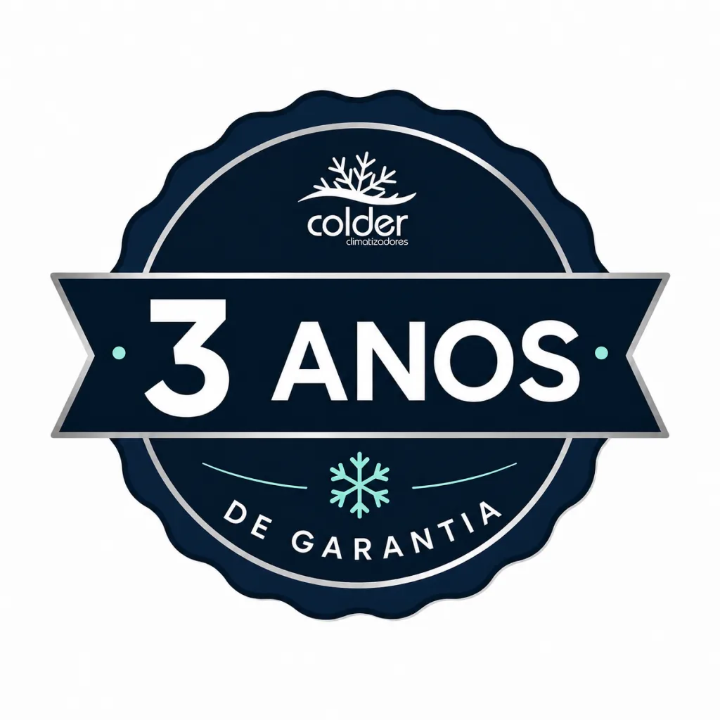 Selo de 3 anos de garantia